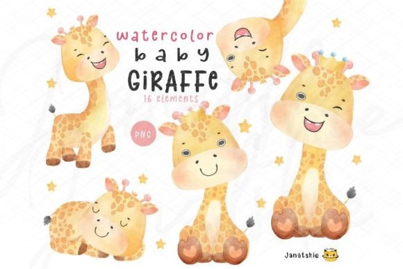 Cute Baby Giraffe Watercolor Clipart PNG: A Designer’s Real-World Embroidery Review