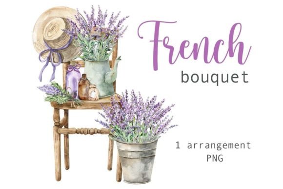 Watercolor French Bouquet Clipart: An Embroidery Review