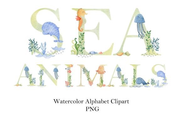 Watercolor Sea Animals Alphabet: An Embroidery Review